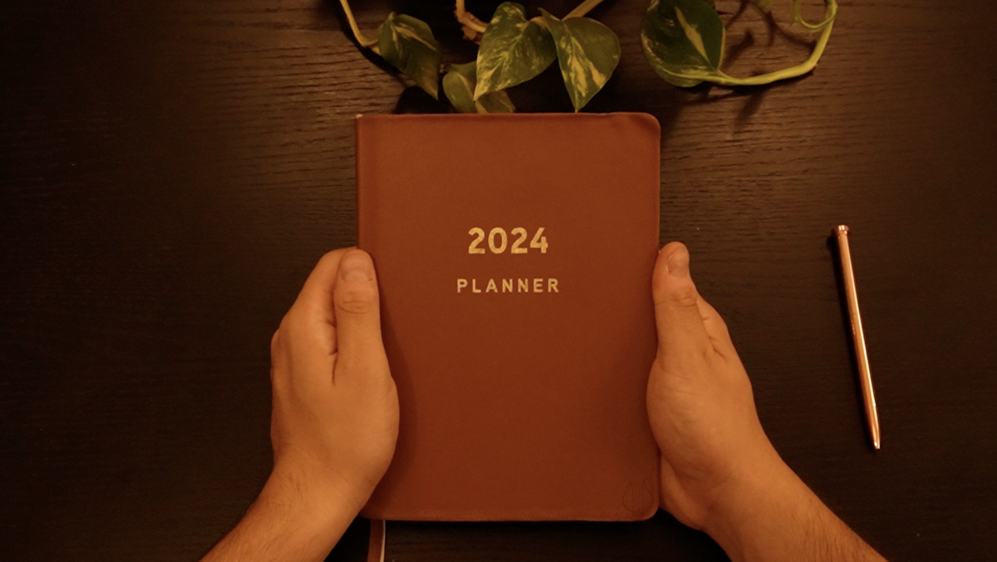 Utilizando un planner durante todo 2024